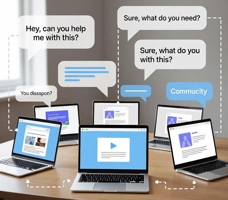 Digital classroom concept